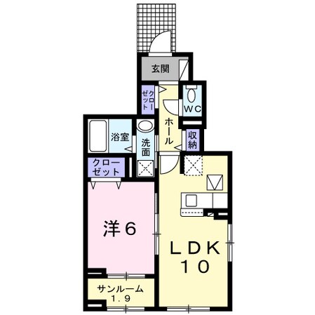 ハイライフⅡの物件間取画像